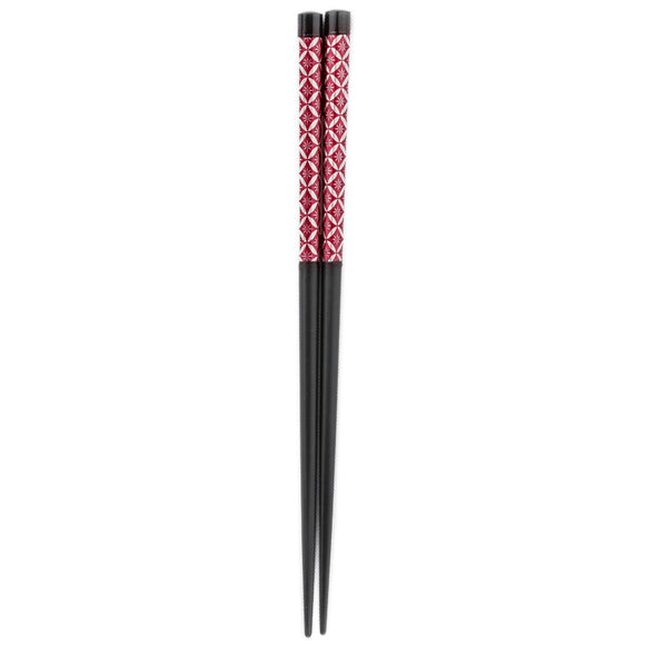 Chopsticks Octagon Kenbishi Red 21cm