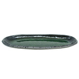 Oval Plate Moss Green