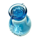 Glass Soy Pot Mame Ume Blue