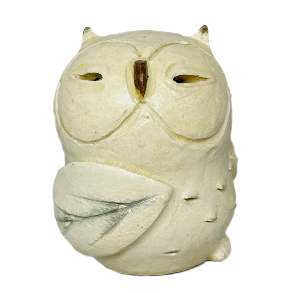White Irabo Owl Ornament