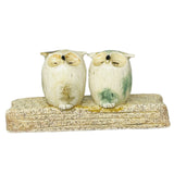 Ornament Owl Branch Pair