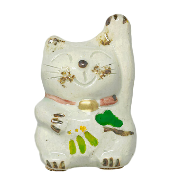 Cat Ornament Maneki Neko Shochikubai Left