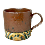 Mug Mosaic Color Brown