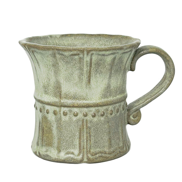 Art Deco Demitasse Espresso Cup Ash Gray