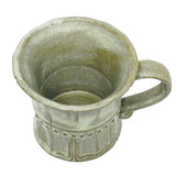 Art Deco Demitasse Espresso Cup Ash Gray