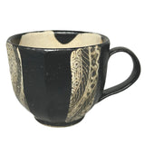 Mug Edo Komon Kuro Oribe