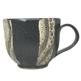 Mug Edo Komon Kuro Oribe