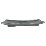 Oblong Plate Tetsu Sabi