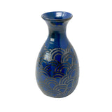 Sake Pot Blue Wave Uzu Small