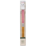 Chopsticks & Chopstick Rest Set Hashimals Rabbit
