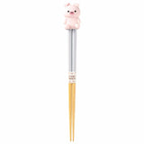 Chopsticks & Chopstick Rest Set Hashimals Piggy