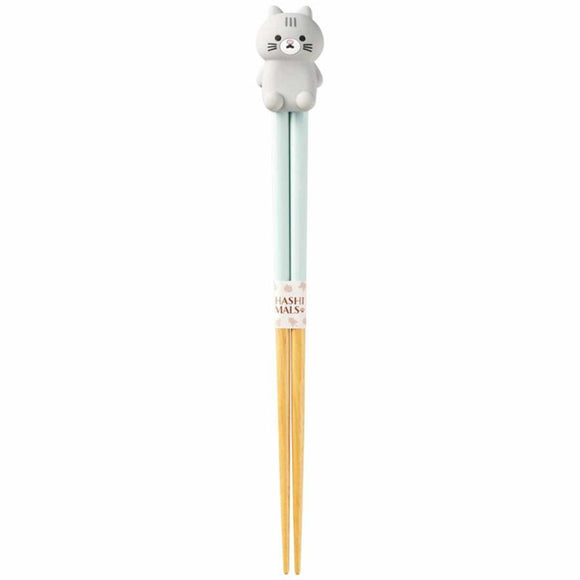 Chopsticks & Chopstick Rest Set Hashimals Cat