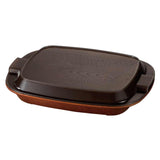 Uchi Ben Lunch Box Mokume Light Brown