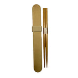 Chopstick Case and Chopsticks Wappa Sand Beige