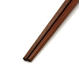 Chopsticks Pentagon Lacquer Ichimatsu Red
