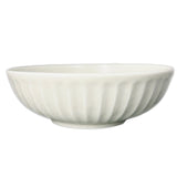 Flat Bowl Nejiri White
