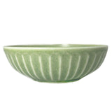 Flat Bowl Nejiri Green