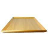 Wooden Tray Square Natural 40cm