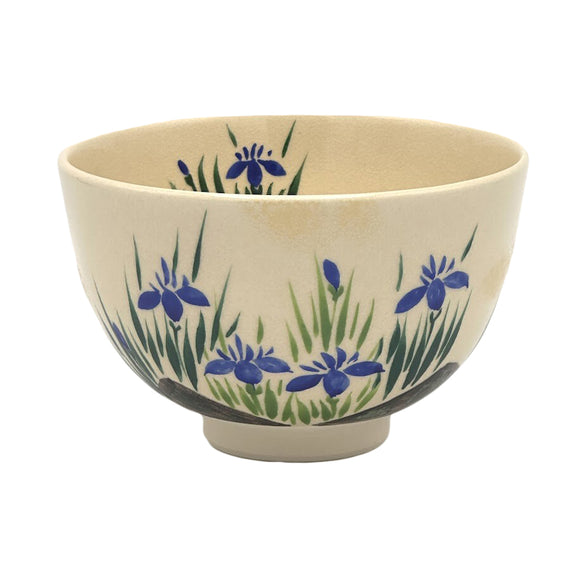 Matcha Bowl Shoubu Kiyomizu Ware