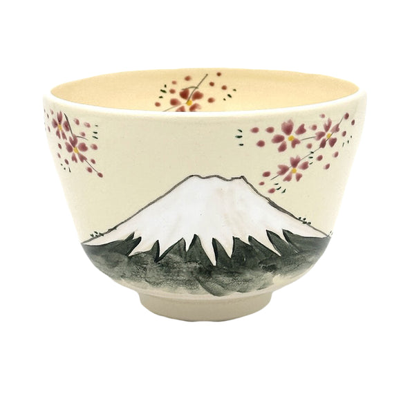 Matcha Bowl Ao Fuji Kiyomizu Ware