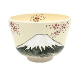 Matcha Bowl Ao Fuji Kiyomizu Ware