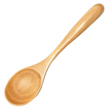 Wooden Spoon Shiraki with a Rounded Handle 17cm