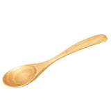 Wooden Spoon Shiraki with a Rounded Handle 17cm