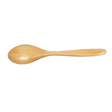 Wooden Spoon Shiraki with a Rounded Handle 14cm