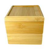 Mini Bamboo Square Box 12cm 2-Tier