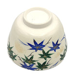 Matcha Bowl Ao Kaede Summer Maple Kiyomizu Ware