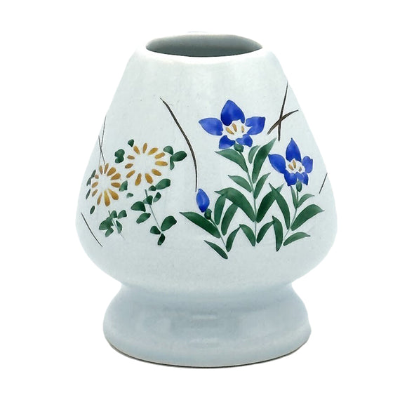 Chasen Stand Autumn Wildflowers Kiyomizu Ware
