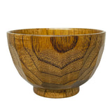 Wooden Soup Bowl Kikko Mokume