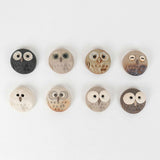 Chopstick Rest Yakishime Hitomi Chibi Owl