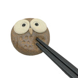 Chopstick Rest Akatsuchi Chibi Owl