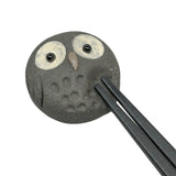 Chopstick Rest Kurotsuchi Hitomi Chibi Owl