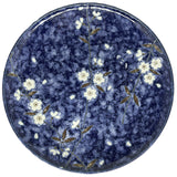 Plate Sakura Navy Blue