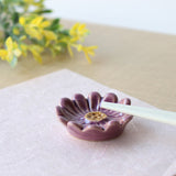 Chopstick Rest Gerbera Purple