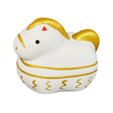 Eto 2026 Zodiac Figurine Year of Horse Mikuji White