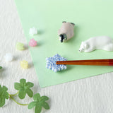 Chopstick Rest Snowflake Pale Blue