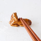 Chopstick Rest Horse Brown