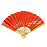 Sensu for Ladies Kagetsu Ryusui Shobu Aka