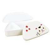 Lunch Box Fuji Onigiri Manekineko White