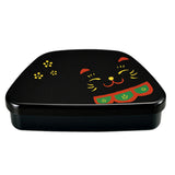 Lunch Box Fuji Onigiri Manekineko Black