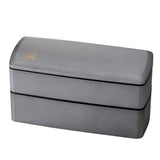 Lunch Box Ginken Asanoha Grey