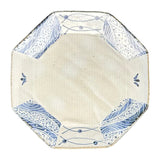 Medium Plate Edo Komon Kohiki