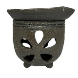 Chakouro Tea Aroma Burner Kurotsuchi Kamon By Masahiro Ito