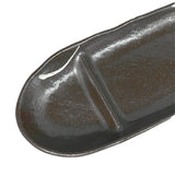 Oblong Shikiri Plate Kuro