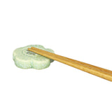 Chopstick Rest Flower Silver