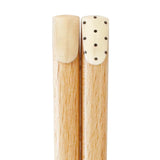 Chopsticks Spring Beige Dots