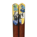 Chopsticks Ukiyoe Cat Goraku Neko